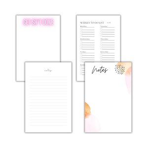 Notepad 5x7 | 50 Sheets | 4 Options